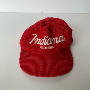 Vintage Indiana Hoosers Corduroy Hat